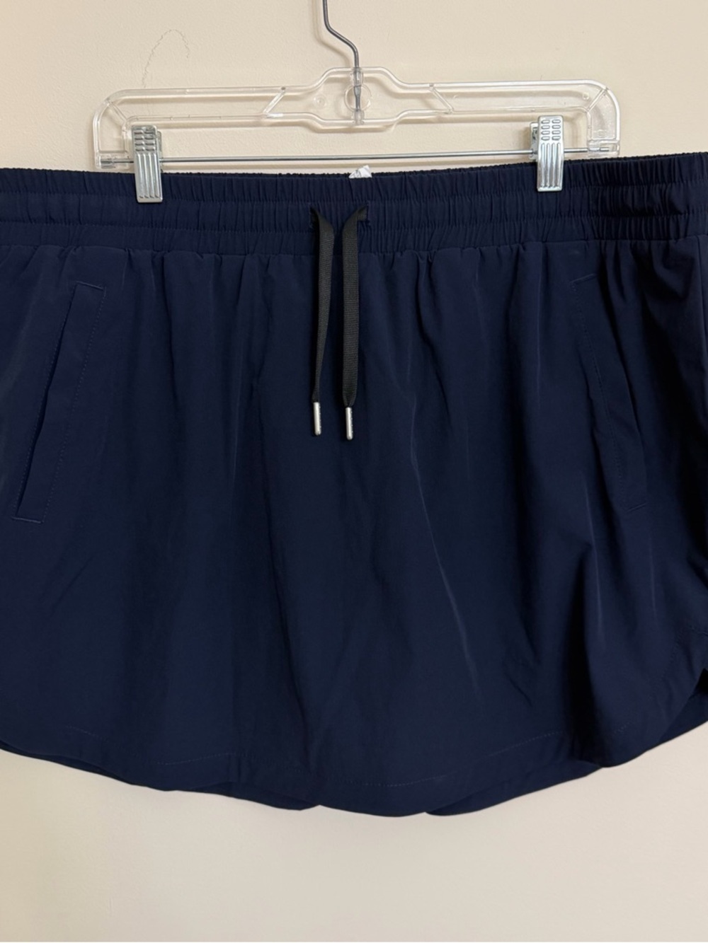 HALARA Navy Drawstring Skort